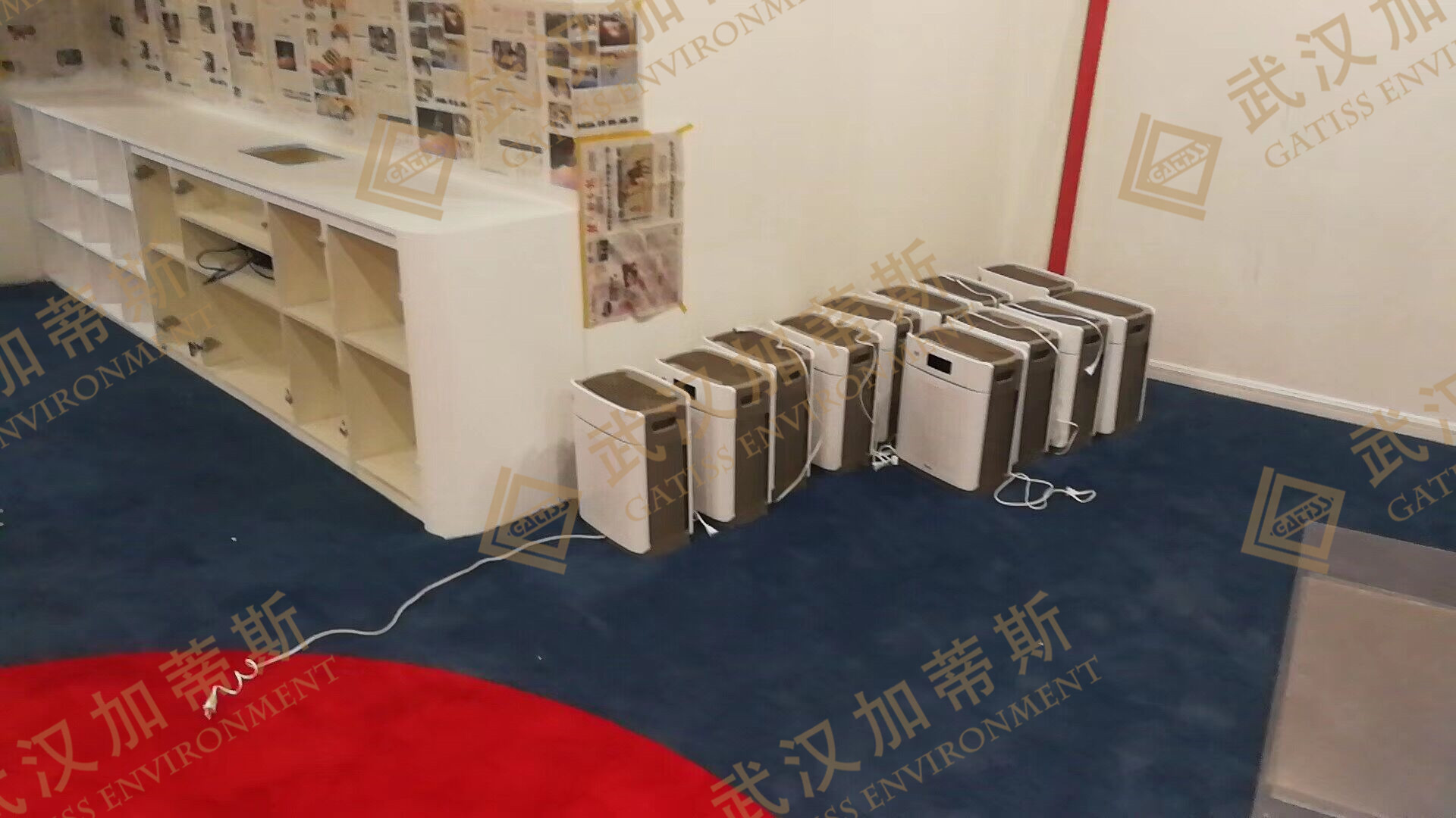 美吉姆K11凈化器配置現場